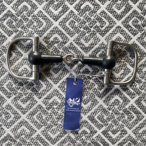 Thornhill Rubber Dee Ring Pony Bit 4 3/4” New